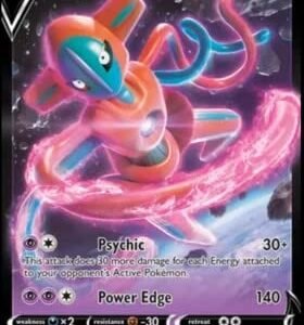 Card Games Pokemon Pokemon - Deoxys V - SWSH266 - Black Star Promo - Holo Foil