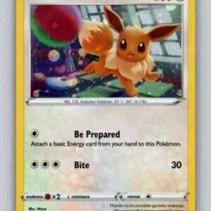 Collectible Card Games Pokemon Pokemon - Eevee SWSH212 - Black Star Promo - Cosmic Foil Holo - Single Card