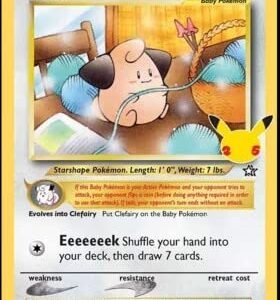 Pokemon Pokemon - Cleffa 20/111 - Celebrations Classic Collection Action Figures