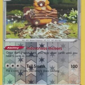 Bibarel - 121/172 - Holo Rare - Reverse Holo - Sword & Shield: Brilliant Stars Collectible Card Games Pokemon