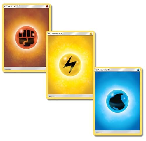 Trading Cards Pokemon Pokemon 90 Cards Basic Energy Pack (10 of each type)