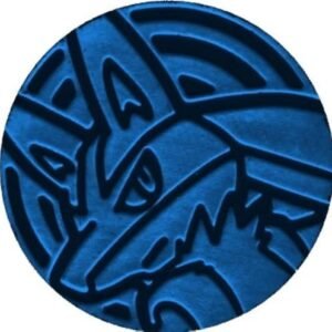 Trading Cards Pokemon Pokemon Lucario Coin from The Trading Card Game - Blue