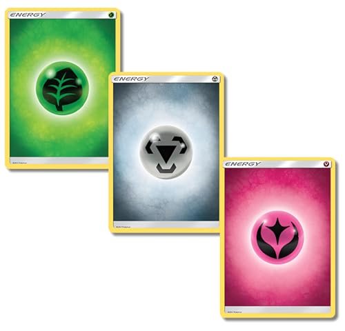 Trading Cards Pokemon Pokemon 90 Cards Basic Energy Pack (10 of each type)