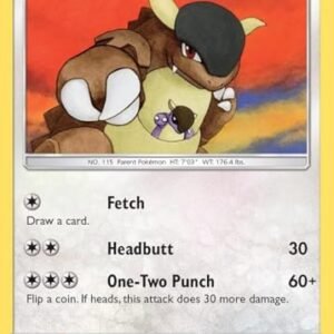 Collectible Card Games Pokemon Pokemon - Kangaskhan 55/70 – Dragon Majesty – Single Card