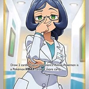 Collectible Card Games Pokemon Doctor - 190/198 - Full Art Ultra Rare - Sword & Shield - Chilling Reign