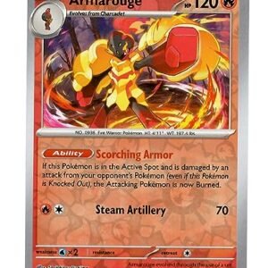 Collectible Card Games Pokemon Pokemon - Armarouge 044/197 - Obsidian Flames - Reverse Foil - Single Card