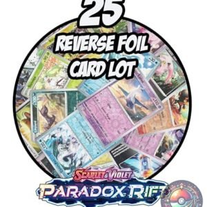 Trading Cards Pokemon Paradox Rift – Pokemon 25 Reverse Foil Card Lot