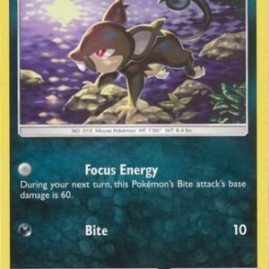 Collectible Card Games Pokemon Pokemon - Alolan Rattata - 81/147 - Common - Sun & Moon: Burning Shadows