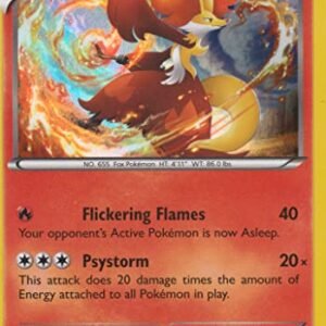 Collectible Card Games Pokemon Pokemon - Delphox (13/124) - XY Fates Collide - Holo