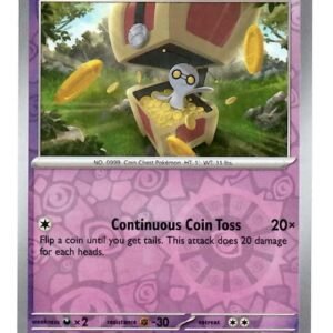 Collectible Card Games Pokemon Pokemon - Gimmighoul 088/182 - Paradox Rift - Reverse Foil - Single Card