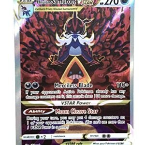Card Games Pokemon Pokemon - Hisuian Samurott VStar GG52/GG70 - Crown Zenith - Galarian Gallery - Ultra Rare Alternate Art