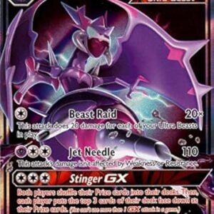Collectible Card Games Pokemon Naganadel GX - 56/131 - Ultra Rare - Forbidden Light