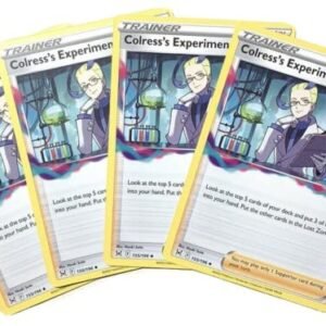 Colress’s Experiment 155/196 Lost Origin - 4X Pokemon Trainer Card - Playset X4 Playsets Pokemon