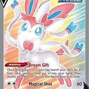 Sylveon V - 183/203 - Ultra Rare (Full Art) - Sword & Shield - Evolving Skies Pokemon Collectible Card Games