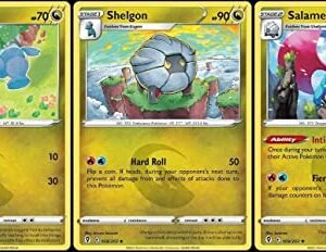 Salamence 109/203 - Evolving Skies - Foil - Evolution Pokemon Card Lot - Dragon Pokemon Collectible Card Games