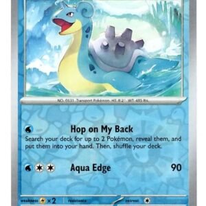 Collectible Card Games Pokemon Pokemon - Lapras 131/165 - Pokemon 151 - Reverse Foil - Single Card
