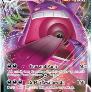 Gengar VMAX - 157/264 - Ultra Rare - Sword & Shield - Fusion Strike Trading Cards Pokemon