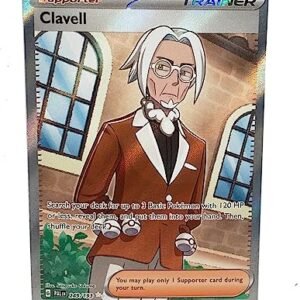 Collectible Card Games Pokemon Pokemon - Clavell 249/193 - Paldea Evolved - Full Art Card