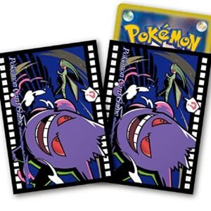 Pokemon Center Japan Original Card Sleeve (Gengar The Cinema) Pokemon Card Storage & Display
