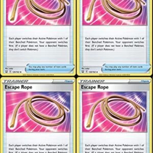 Playsets Pokemon Escape Rope 125/163 Battle Styles Pokémon Trainer Card Playset 4X