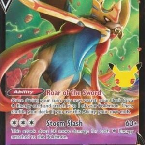 Zacian V - 016/025 - Ultra Rare Collectible Card Games Pokemon