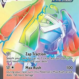 Metagross VMAX - 208/198 - Secret Rare - Sword & Shield - Chilling Reign Pokemon Trading Cards