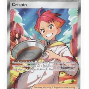 Collectible Card Games Pokemon Pokemon - Crispin 164/142 - Stellar Crown - Full Art Foil Ultra Rare Card