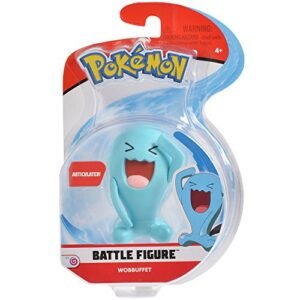 Action Figures Pokemon Pokemon Action Figure, 3" Inch Wobbuffet