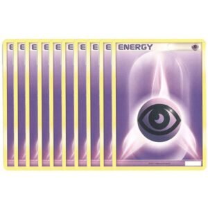 Standard Playing Card Decks Pokemon Pokemon Cards - LOT OF 10 PSYCHIC ENERGY Cards (purple)