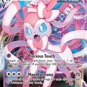 Trading Cards Pokemon Sylveon VMAX - 075/203 - Ultra Rare - Sword & Shield - Evolving Skies