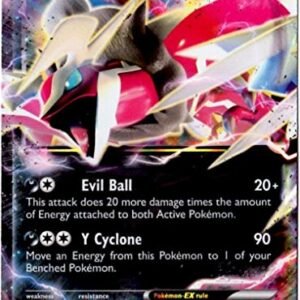 Pokemon Yveltal-EX - XY150 - Promotional - Shiny Kalos Tins Collectible Card Games