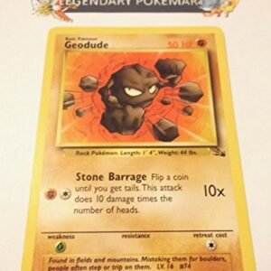 Pokemon Board Games Pokemon Geodude - Fossil - 47 [Toy]