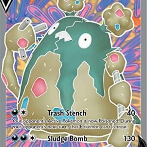 Collectible Card Games Pokemon Garbodor V - 190/203 - Ultra Rare (Full Art) - Sword & Shield - Evolving Skies