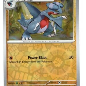 Collectible Card Games Pokemon Pokemon - Gabite 095/182 - Paradox Rift - Reverse Foil - Single Card