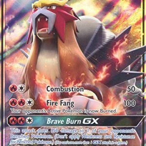 Collectible Card Games Pokemon Pokemon - Entei-GX - 10/73 - Ultra Rare