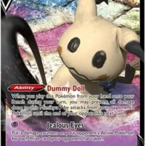 Pokemon Mimikyu V - 062/163 - Ultra Rare - Sword & Shield - Battle Styles Trading Cards