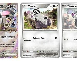 Card Games Pokemon Revavroom ex 156/197 Double Rare - Obsidian Flames - Pokemon Evolution 3 Card Lot