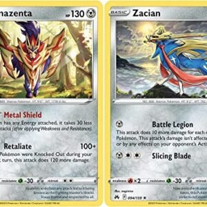Zacian & Zamazenta - 094/159-097/159 - Crown Zenith - Pokemon Legendary Card Set - Holo or Reverse Dedicated Deck Card Games Pokemon