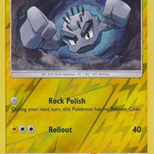 Collectible Card Games Pokemon Alolan Geodude - 40/145 - Common - Reverse Holo