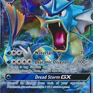 Pokemon Pokemon Gyarados-GX - 18/111 - Ultra Rare - Sun & Moon: Crimson Invasion Trading Cards