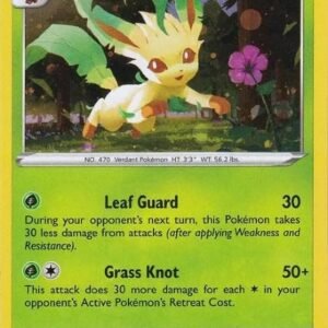 Pokemon - Leafeon - SWSH191 - Sword & Shield - Black Star Promo - Single Card Pokemon Action Figures