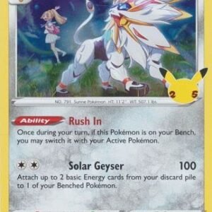 Solgaleo - 021/025 - Holo Rare Collectible Card Games Pokemon