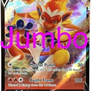 Pokemon Infernape V **Jumbo** Card - Pokémon Black Star Promo Exclusive SWSH252 Trading Cards