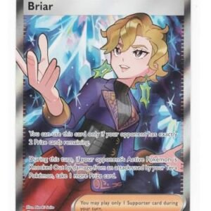Collectible Card Games Pokemon Pokemon - Briar 163/142 - Stellar Crown - Full Art Foil Ultra Rare Card