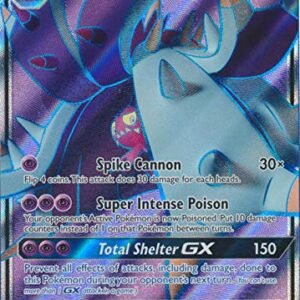 Toxapex GX - 136/145 - Full Art Ultra Rare Pokemon Collectible Card Games