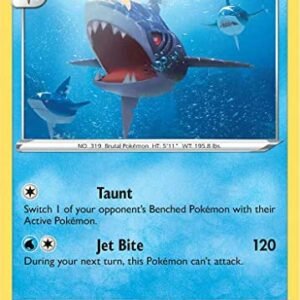 Sharpedo - 036/203 - Rare - Sword & Shield - Evolving Skies Collectible Card Games Pokemon