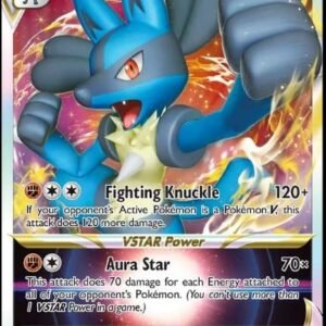Pokemon - Lucario VSTAR -SWSH214 - Black Star Promo Pokemon Trading Cards