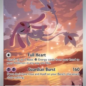 Collectible Card Games Pokemon Pokemon - Mesprit 204/191 - Surging Sparks - Illustration Rare Foil Card