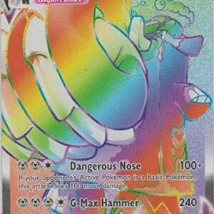 Copperajah Vmax 199/192 - Secret Rare - Pokemon Sword and Shield Rebel Clash Trading Cards Pokemon