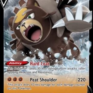 Ursaluna V 102/195- Silver Tempest - Pokemon Ultra Rare Card - Holo Foil Pokemon Collectible Card Games